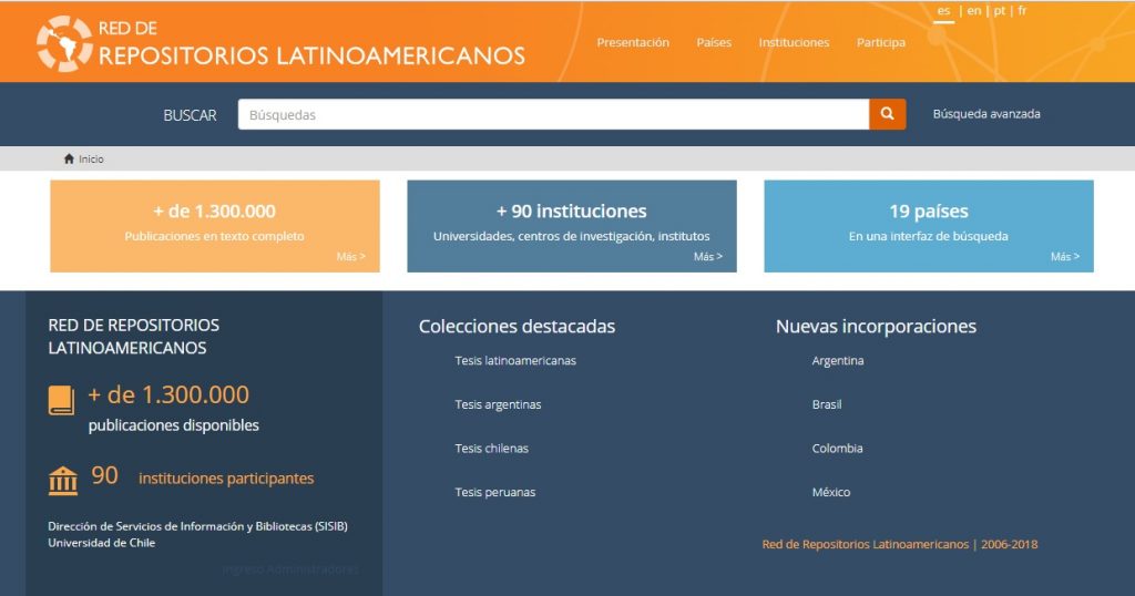 Portal de Repositorios Latinoamericanos