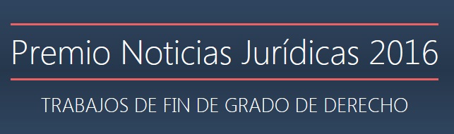 Premio Noticias Jurídicas 2016