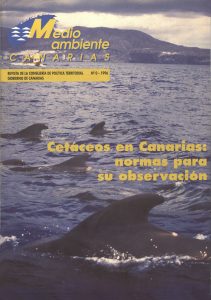 Portada de la Revista Medio Ambiente Canarias