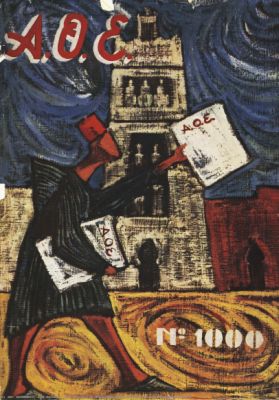 Portada del número 100 de la Revista A.O.E.