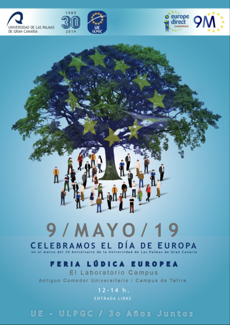 Cartel Día de Europa.