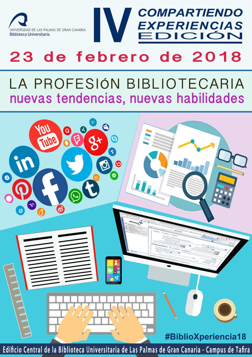 Cartel de Compartiendo Experiencias 2018