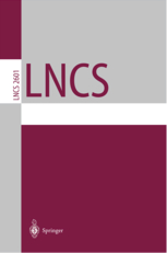 Portada de la revista LNCS