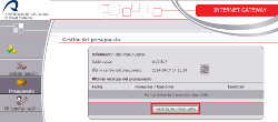 Vista del portal de recarga con el logo de la ULPGC