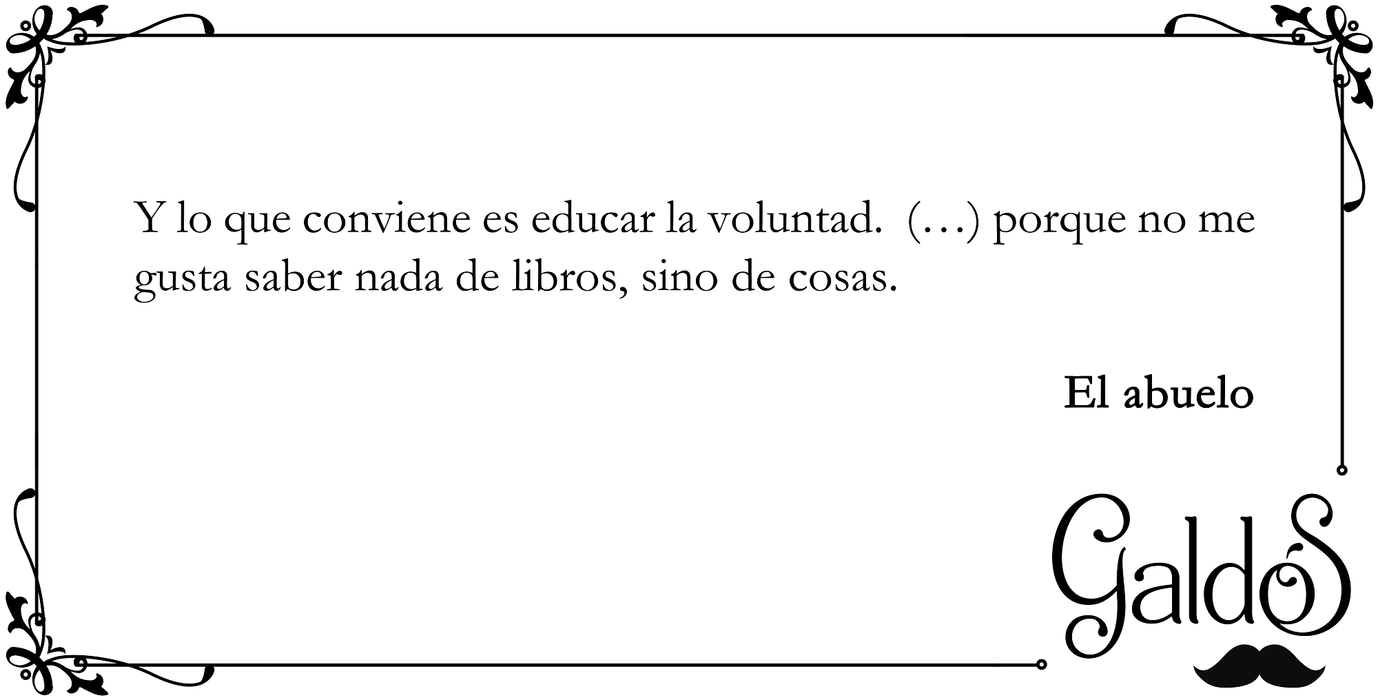 Frase El abuelo