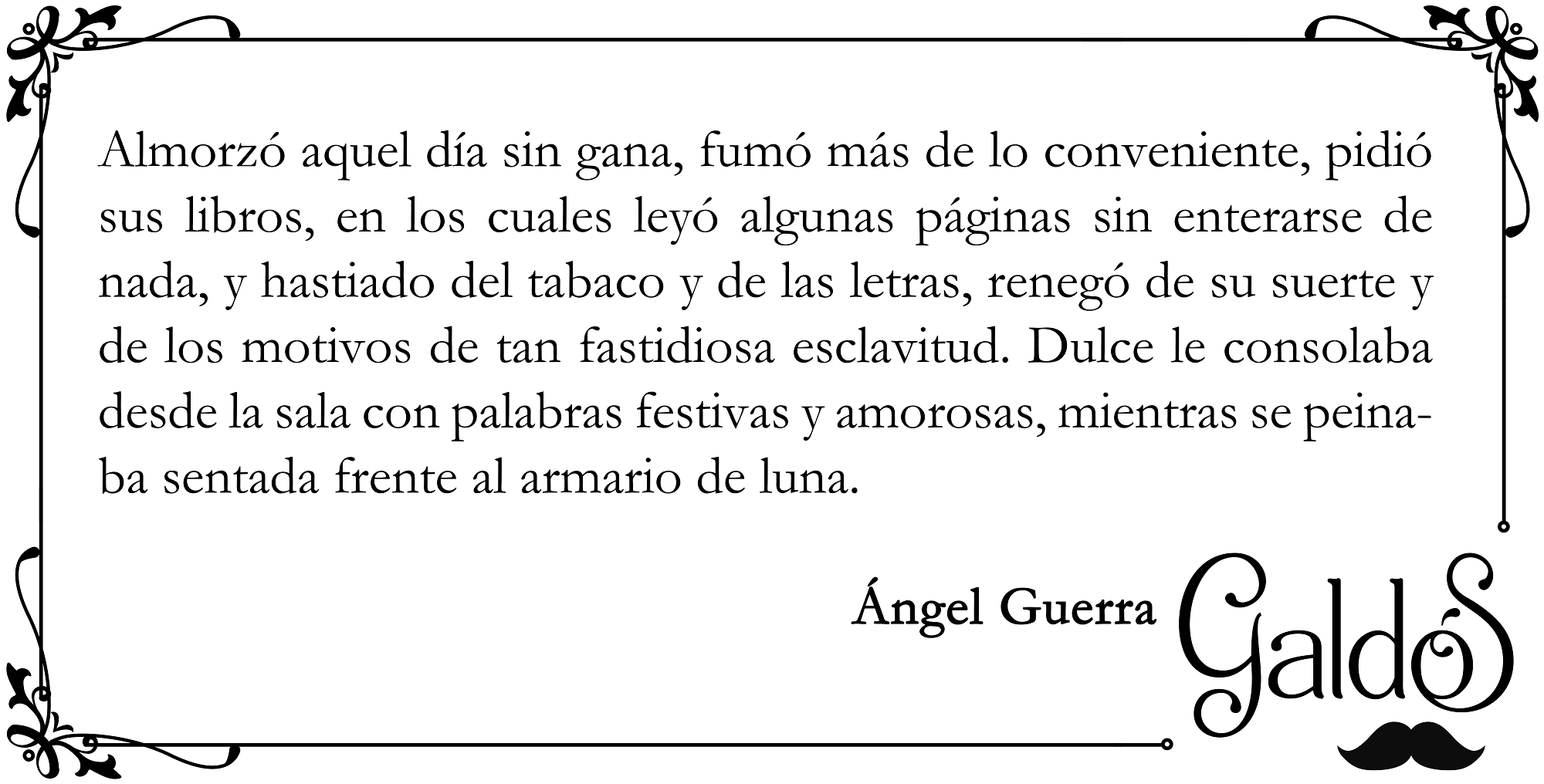 Frase Ángel Guerra