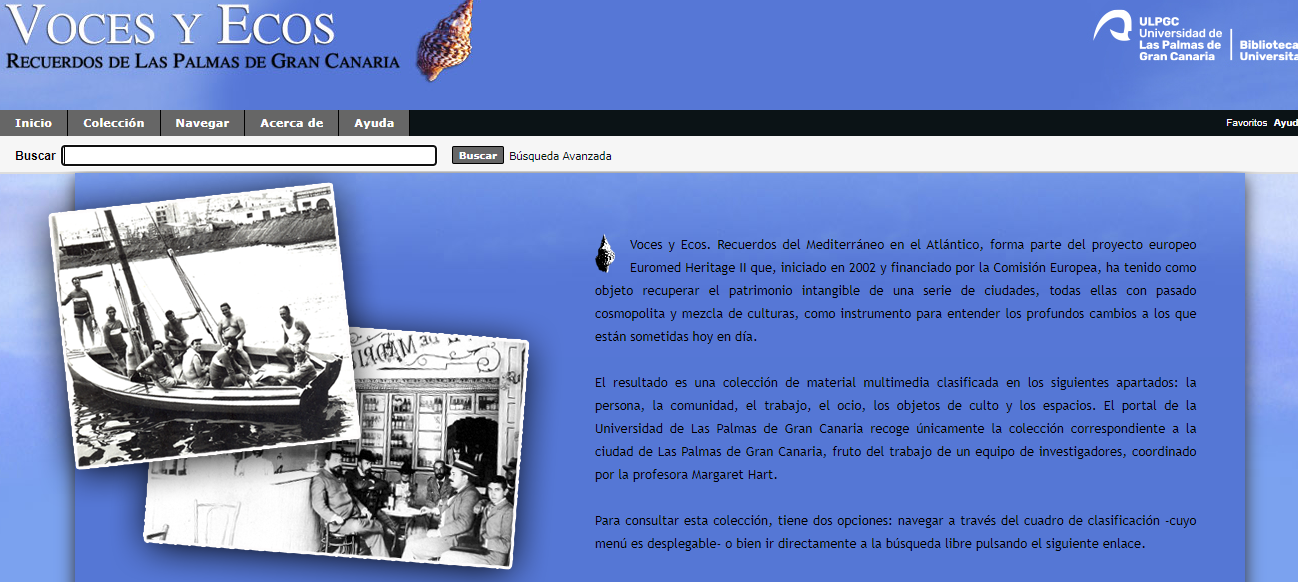 Voces y Ecos de Las Palmas de Gran Canaria