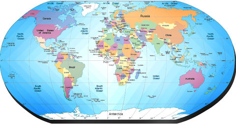Mapa del Mundo