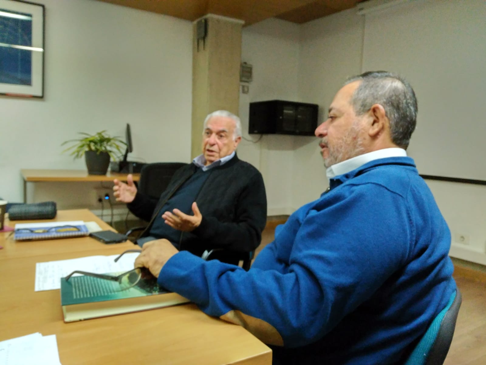 Manuel Domínguez Llera y Francisco Quevedo García
