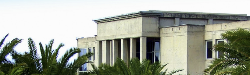 Exterior de la Biblioteca de Arquitectura