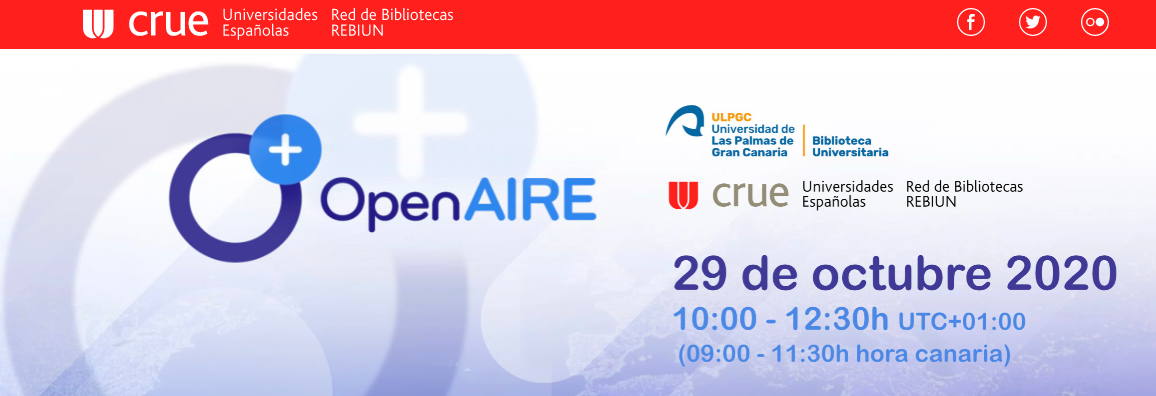 Tres experiencias con OpenAire