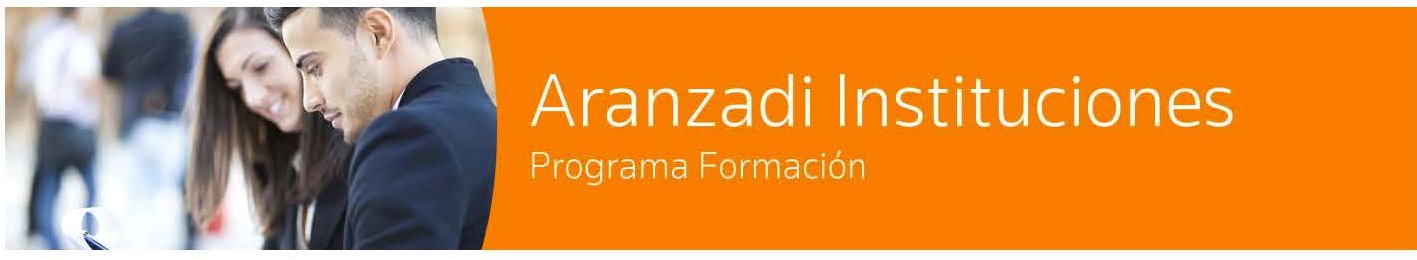 Aranzadi Institucioens programa de formación