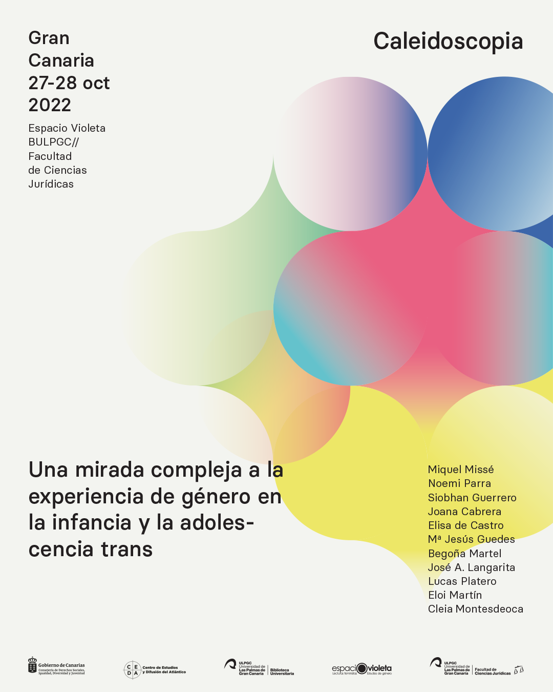 Cartel del evento