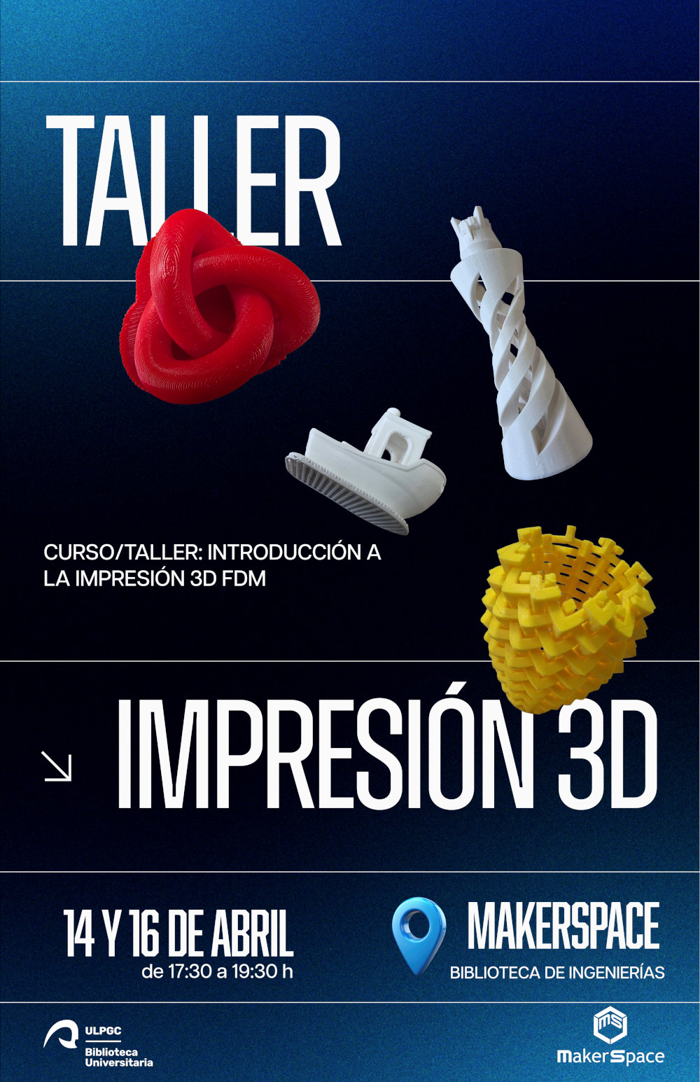 Distintos objetos generados con impresora 3D