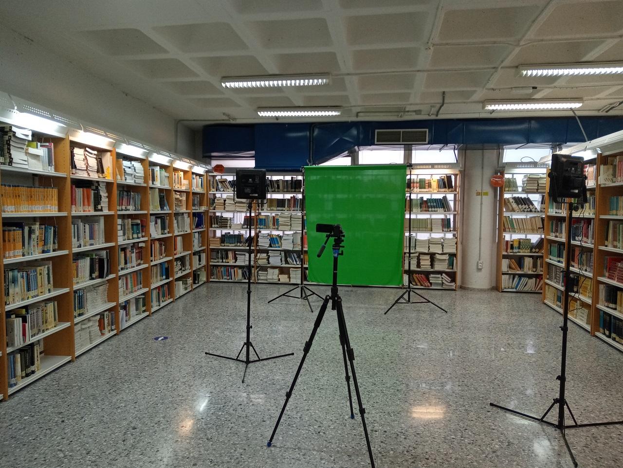 Espacio de grabación en el MakerSpace