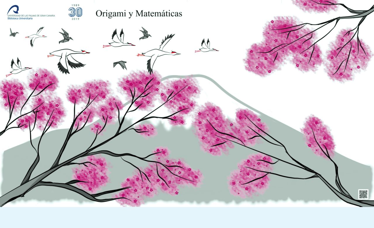 Cartel de la exposición 'Origami y Matemáticas'