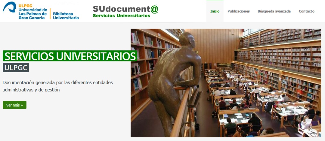 Interfaz del portal SUdocument@